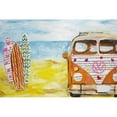 thumbnail image 1 of "Beach Bus" Painting Print on Wrapped Canvas, 1 of 7