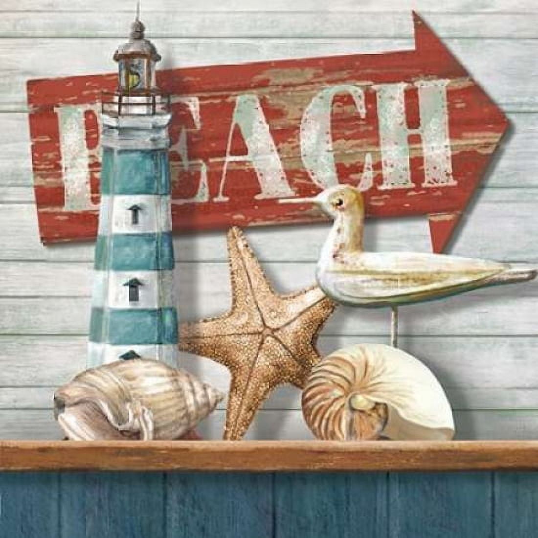 Beach Canvas Art - Conrad Knutsen (24 x 24)
