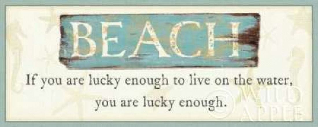 Beach Canvas Art - Pela (10 x 20)