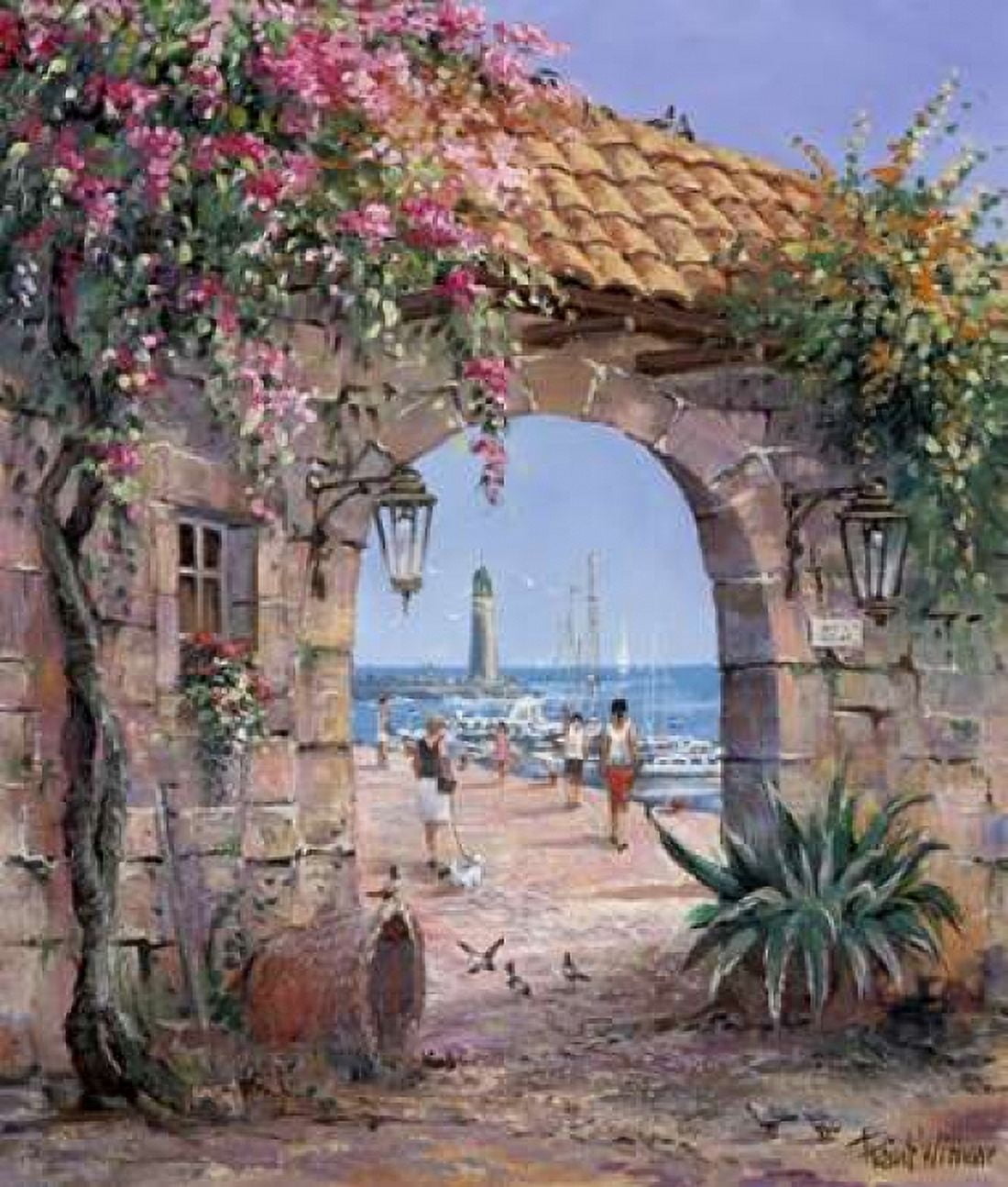 Beach Canvas Art - Reint Withaar (24 x 24)