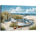 thumbnail image 1 of Beach Canvas Wall Art Coast Theme Wall Decor Ocean Picture Print, Relaxing Seascape Artwork, 1 of 5