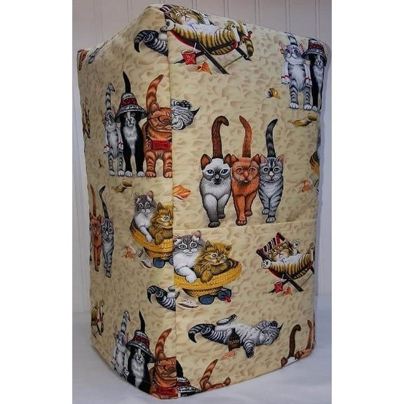 Beach Cats Coffee Maker Cover by Penny's Needful Things (All Beach Cats)