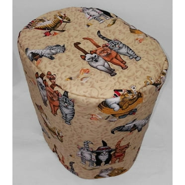 Beach Cats Cover Compatible with Keurig Coffee Maker by Penny's Needful Things (Supreme K910)