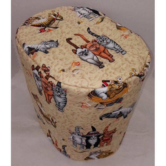 Beach Cats Food Processor Cover by Penny's Needful Things (Small, All Beach Cats)
