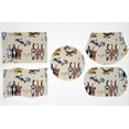 thumbnail image 1 of Beach Cats Placemats by Penny's Needful Things (Wedge - Set of 2), 1 of 2