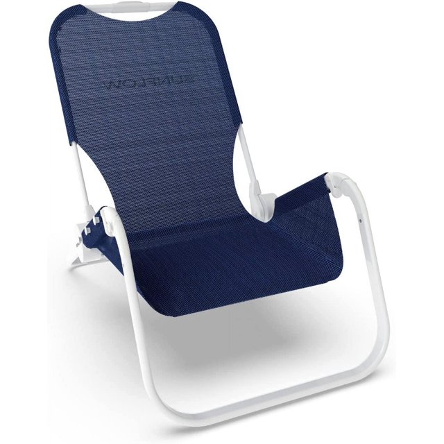Beach Chair Premium Travel Folding Chair Compact, Comfortable, Easy