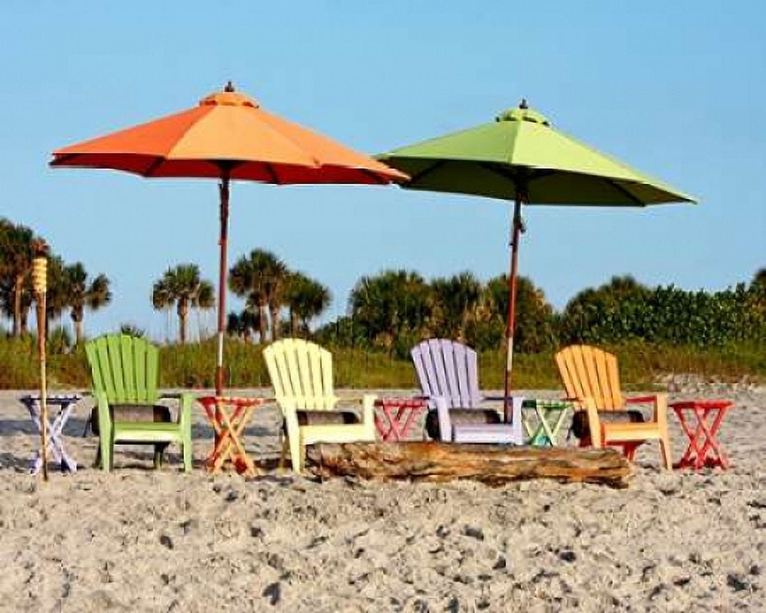 Beach Chairs Canvas Art - Kathy Mansfield (22 x 28)