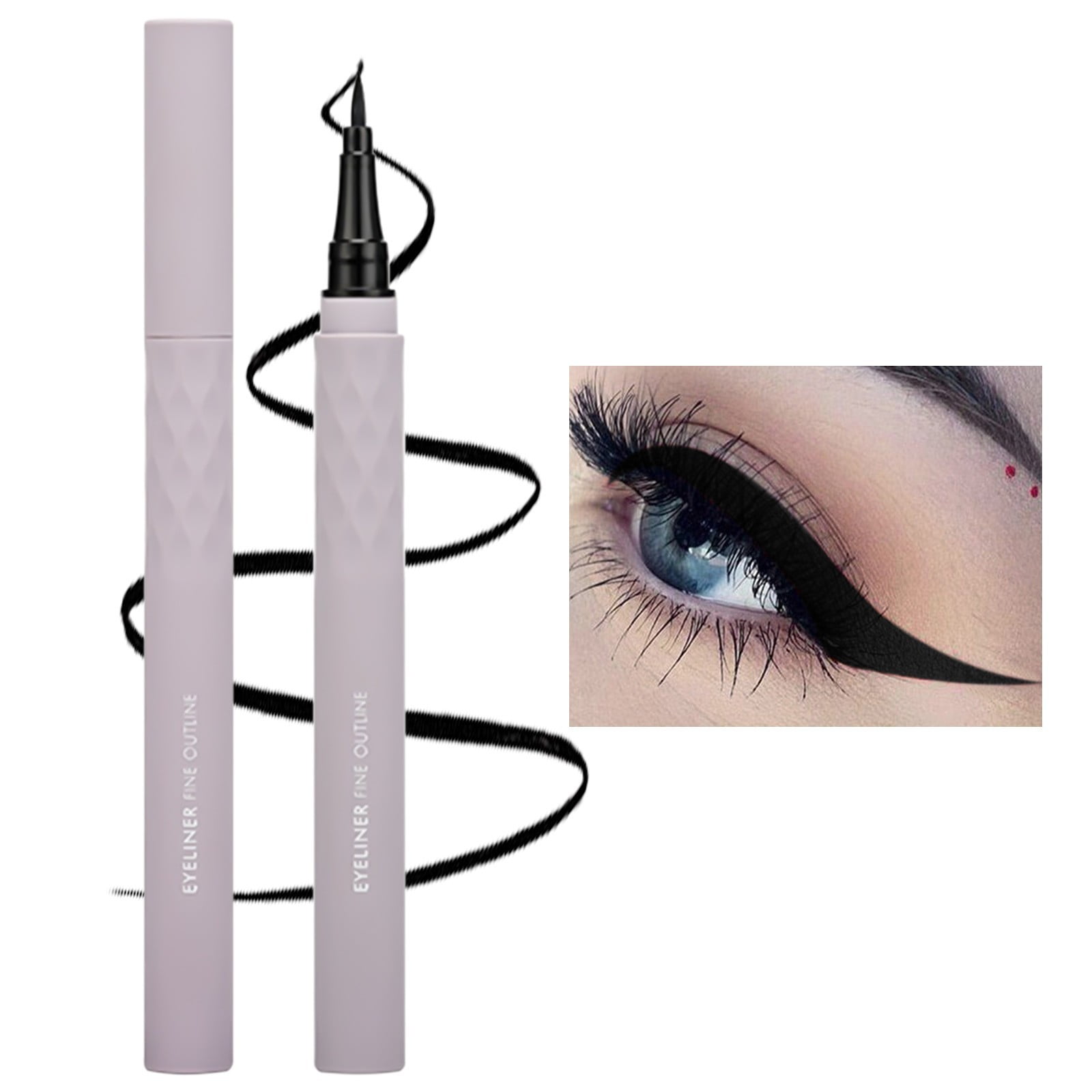 Face Pencil for Glitter Liner for Eyes Hidden Cosmetics Pen Glue Broad Link Eyebrow Highlighter Pencil Makeup Products Ocean Liner Setting Spray for Makeup Long Lasting Makeup Concealer