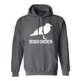 thumbnail image 1 of Beach Chicken Adult Hooded Sweatshirt, 1 of 1
