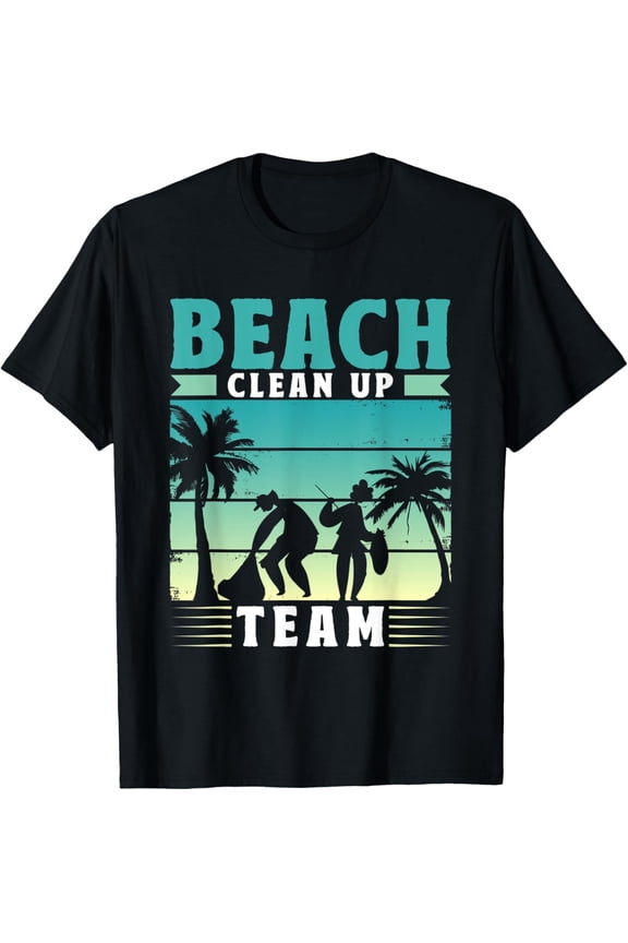 Beach Clean Up Team Coast Conservation T-Shirt
