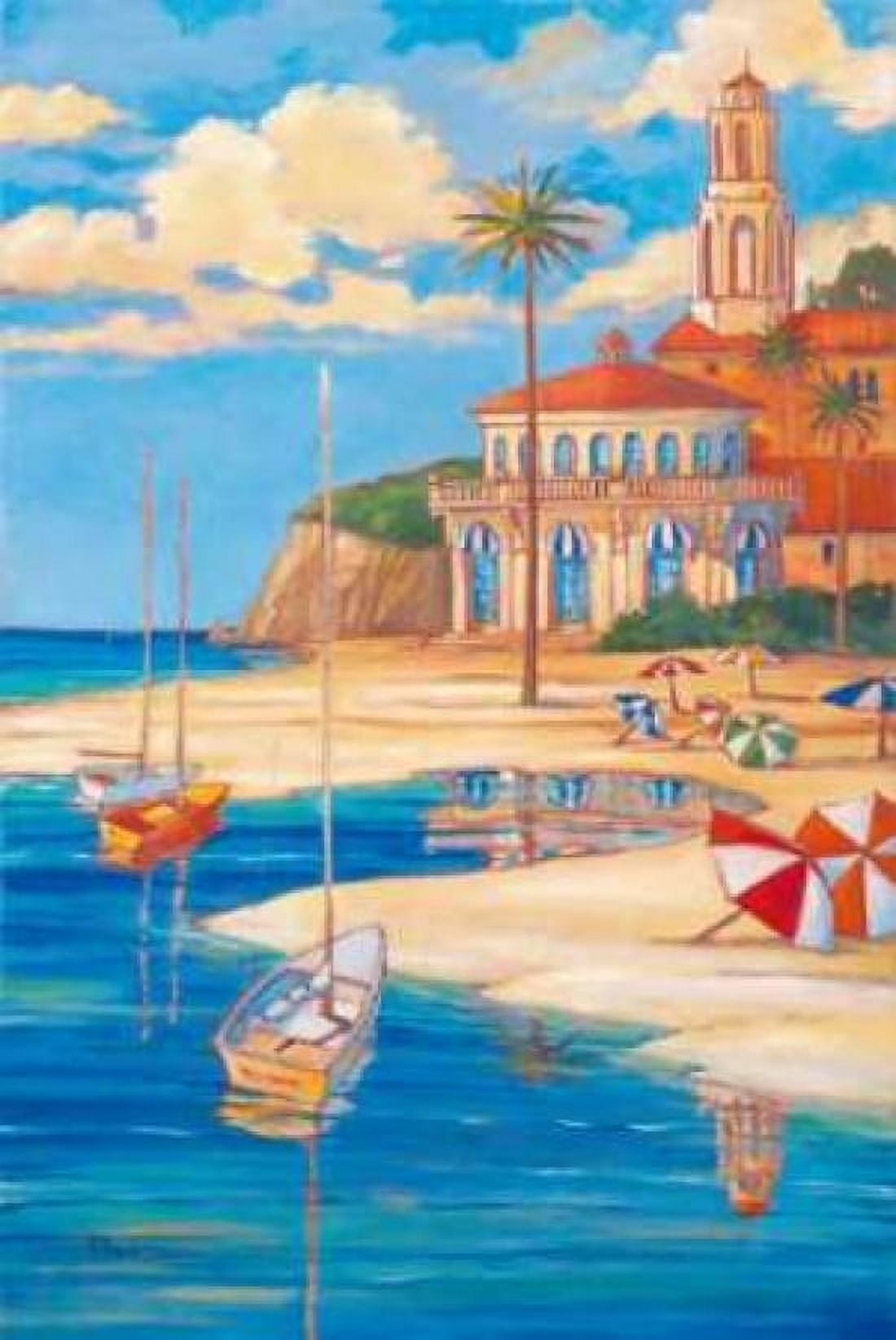Beach Club II Canvas Art - Paul Brent (12 x 18)