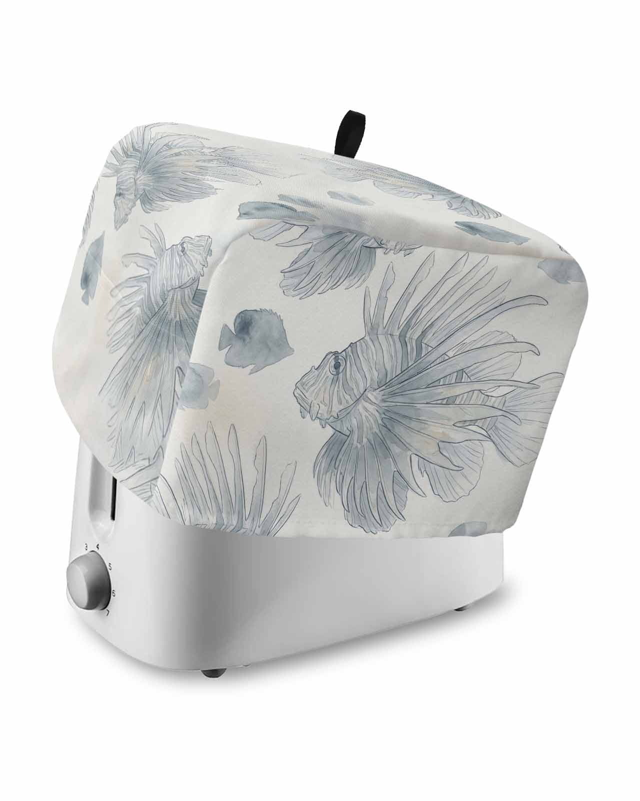 Beach Coastal Fish Toaster Cover 2 Slice, Small Kitchen Appliance ...
