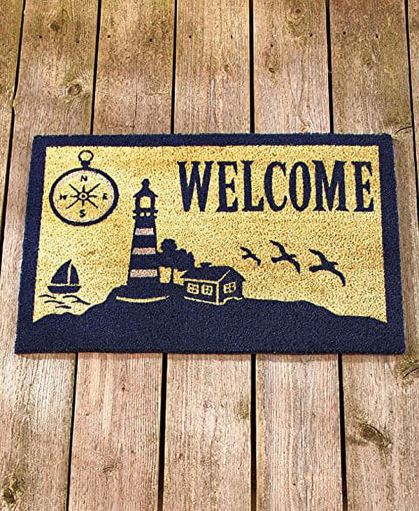 Lighthouse Doormat / Custom Doormat / Welcome Mat / Lighthouse / Ocean  Decor / Doormats / Beach Welcome Mat / Doormat