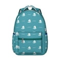 thumbnail image 1 of Beach Coastal Style Waterproof Backpack - Stylish Breathable Bag with Multiple Pockets for Teens & College Students, 1 of 6