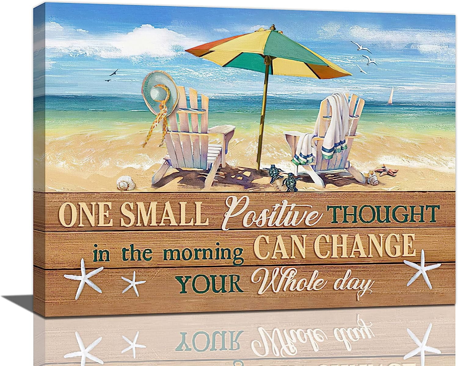 Beach Coastal Wall Art Ocean Turtle Sea Gull Pictures Beach Bathroom ...
