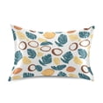 thumbnail image 1 of Beach Coconut Pattern Pillowcase Standard Size 20''x26'' Satin Double-Sided Print Soft Wrinkle Resistant, 1 of 9