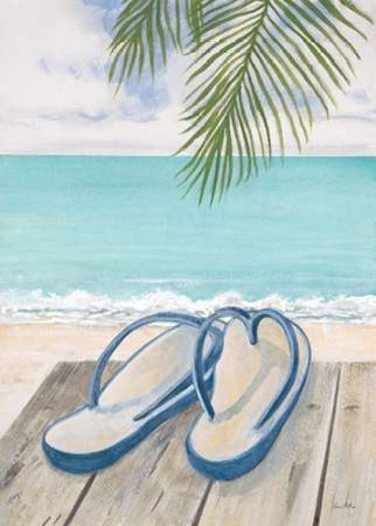 Beach Comfort Canvas Art - Arnie FISK (18 x 24)