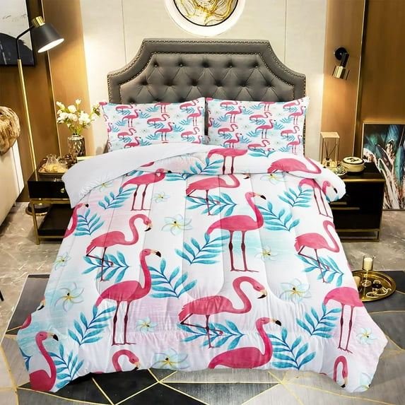 Beach Comforter Set for Kids Boys Girls Ocean Theme Bedding Set Twin Size Beach Pattern Quilted Duvet Ultra Soft Coastal Beach Quilt 1 Comforter 2 Pillowcases 3 Piece