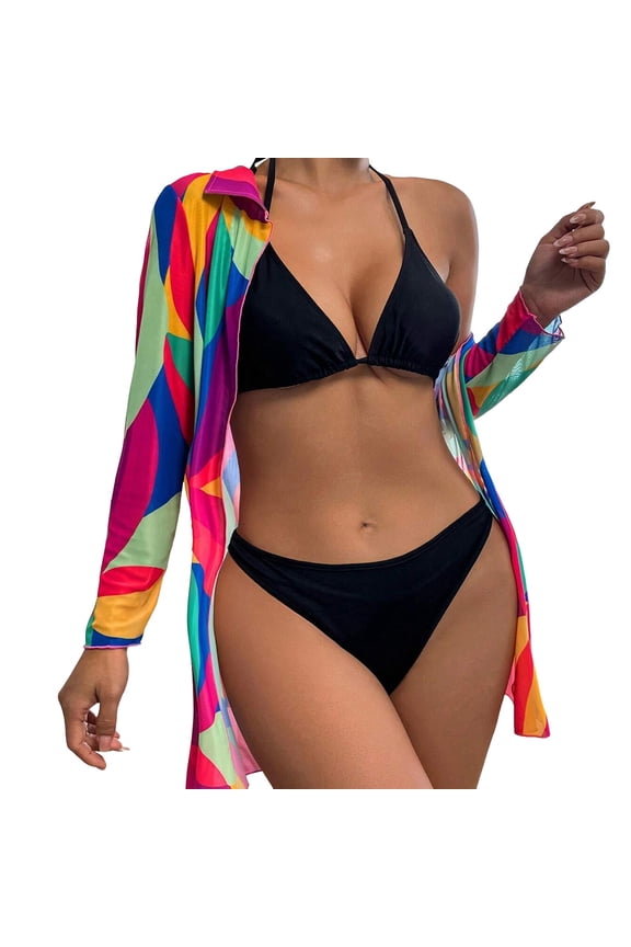 Beach Cover Up for Women With Mesh Print And Loose Fit One Size Fits All Conservative Bikini Vacation Outfits Hot Pink