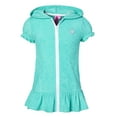thumbnail image 1 of Beach Coverups for Girls Swimsuit Cover Up Cotton Terry Hood Swim Robe Swimwear, 1 of 3