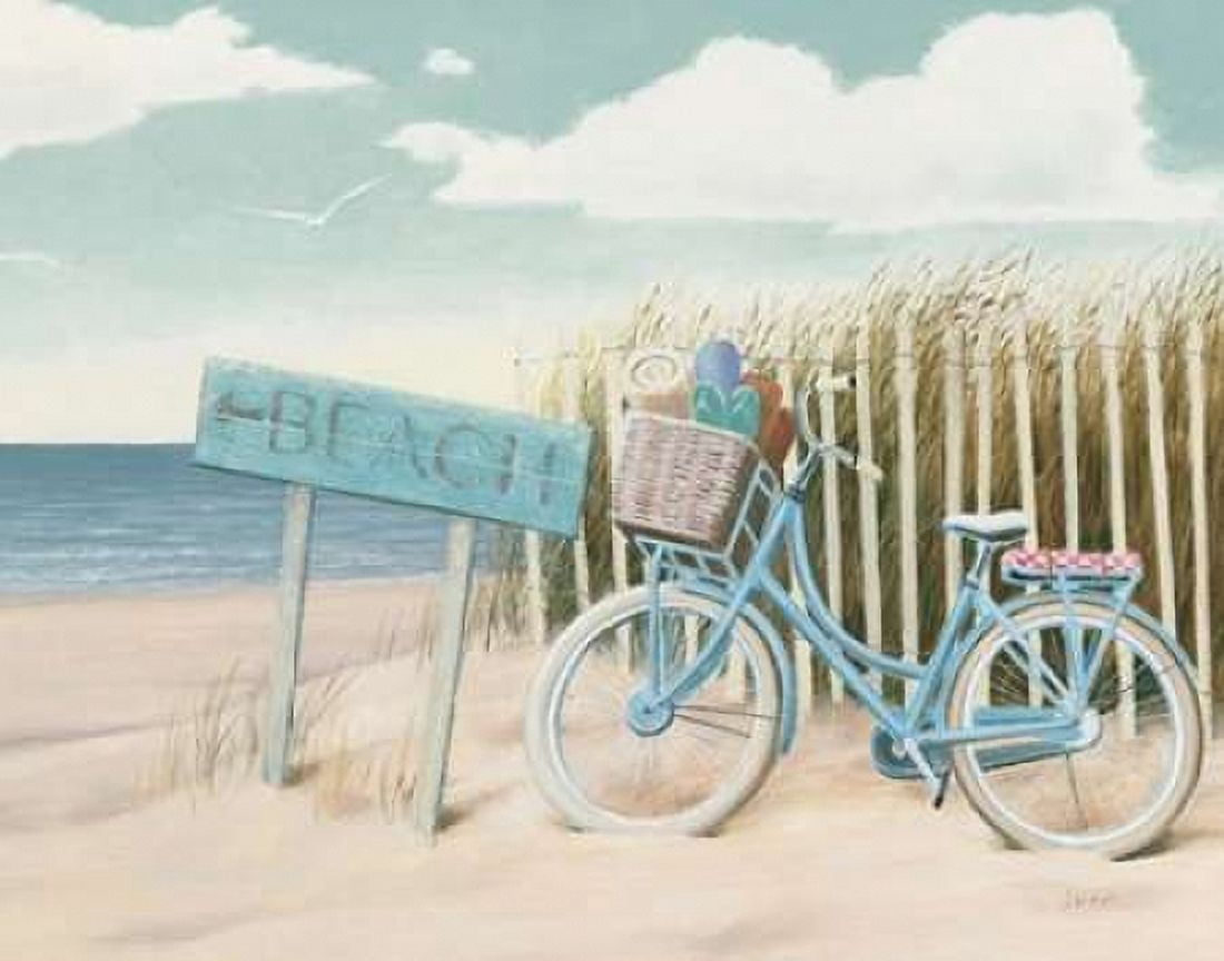 Beach Cruiser II Crop Canvas Art - James Wiens (22 x 28)
