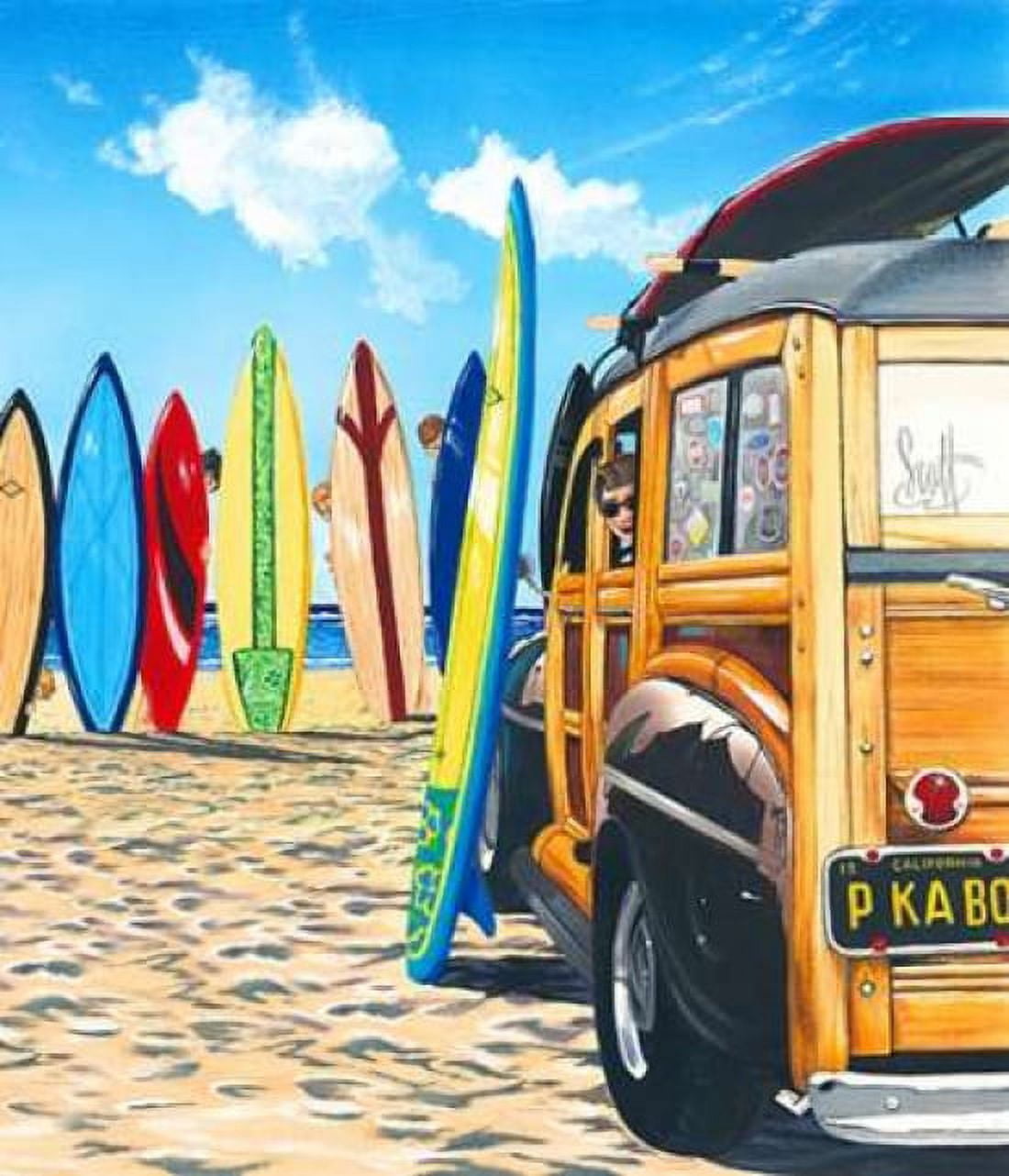 Beach Cruiser Kids Canvas Art - Scott Westmoreland (24 x 24)