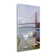 thumbnail image 1 of Beach Date For Two Golden Gate Bridge 4 Giclee Wrap Canvas Wall Art, 1 of 3