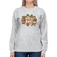 thumbnail image 1 of Beach Day - Hawaiian Island Fun Graphic Women's Sweatshirt, 1 of 4