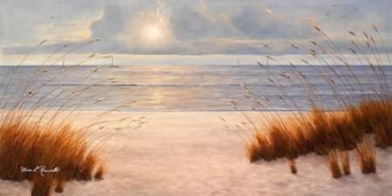 Beach Days Canvas Art - Diane Romanello (10 x 20)