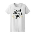 thumbnail image 1 of Beach Doodles I Need Vitamin Sea Tee Women's -Image by Shutterstock, 1 of 2