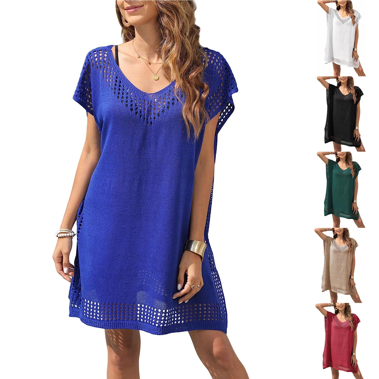 Beach Dress Cover Ups for Women Swimwear Up Outfits Swim Coverups