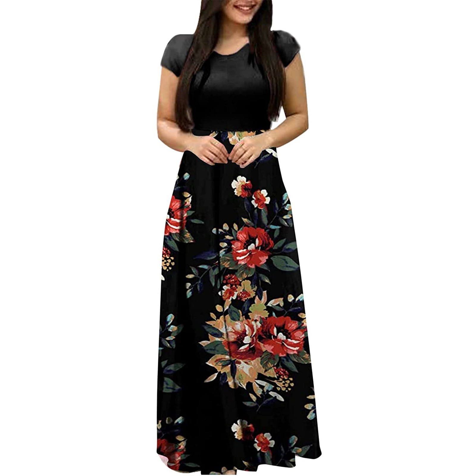 Maxi dresses with shorts under best sale