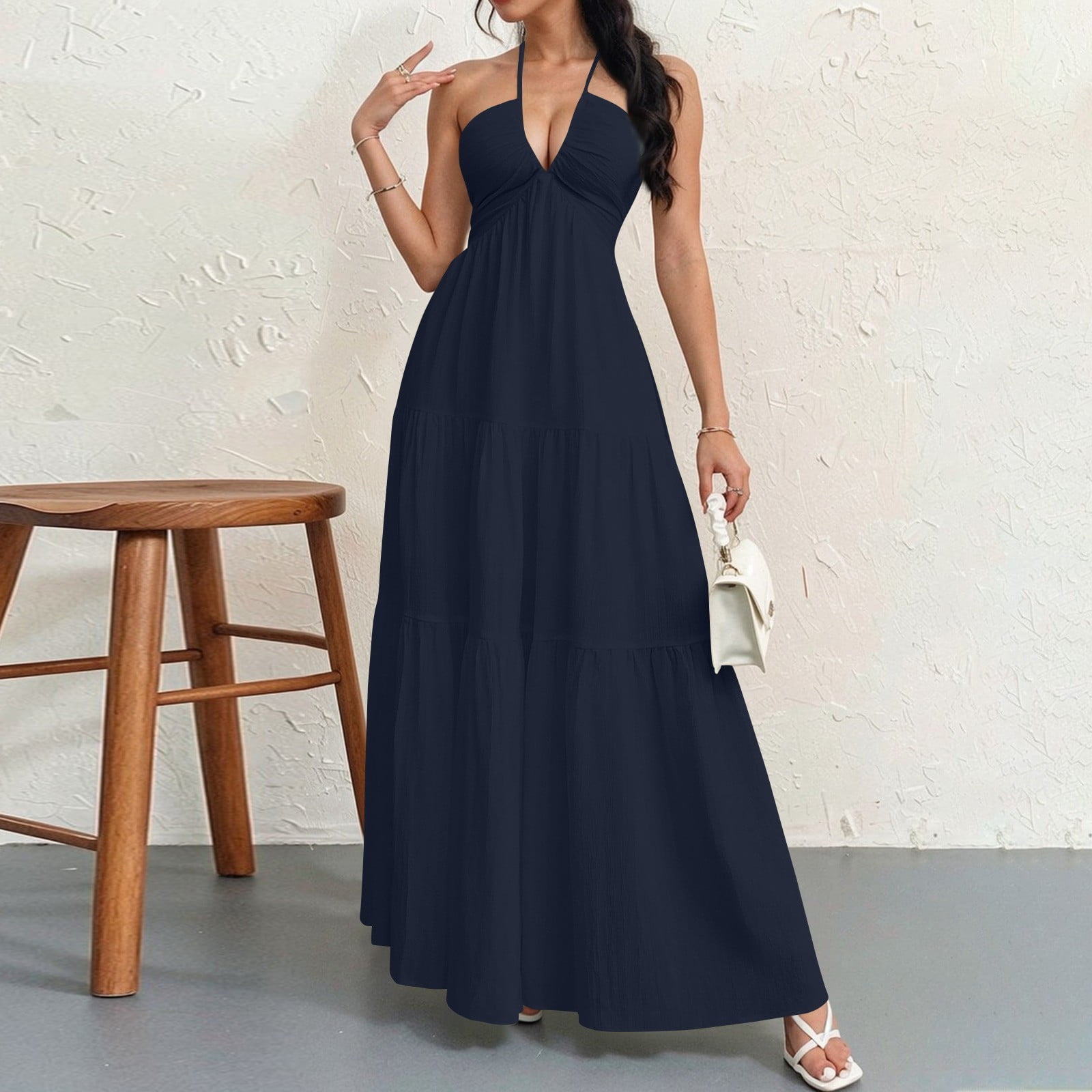 Beach Dresses For Women,Halter Neck Dresses For Women 2025,Trendy And ...