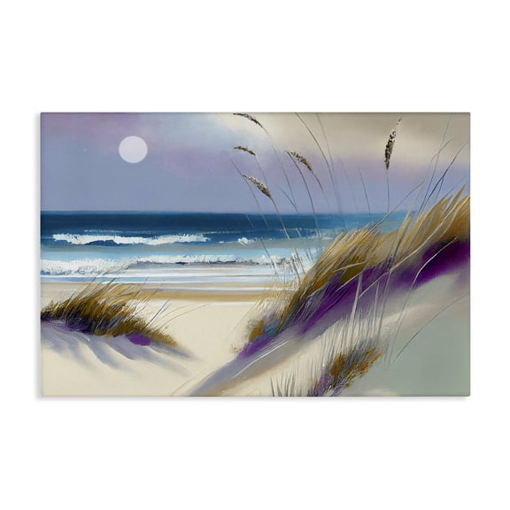 Beach Dunes Serenity Canvas Wall Art, design by Sasha