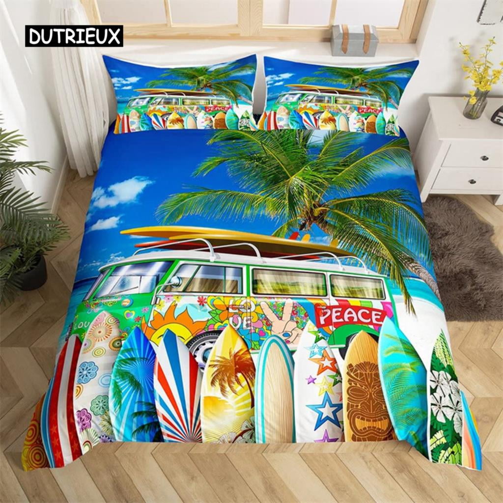 Tropical Beach House Duvet Cover Set NCU0NNT382