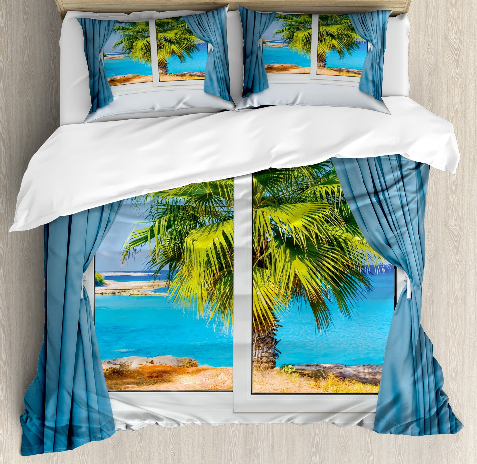 Beach Horizon Duvet Cover Set NCU0NNT365