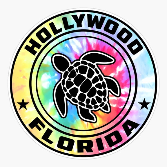 Beach Florida Sea Turtle Sticker