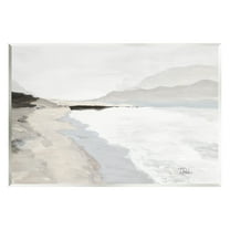 Beach Foam Coastal Shore Coastal Painting Unframed Art Print Wall Art