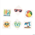 thumbnail image 1 of Beach Fun Tattoos Apparel Accessories, 72 Pieces, 1 of 2