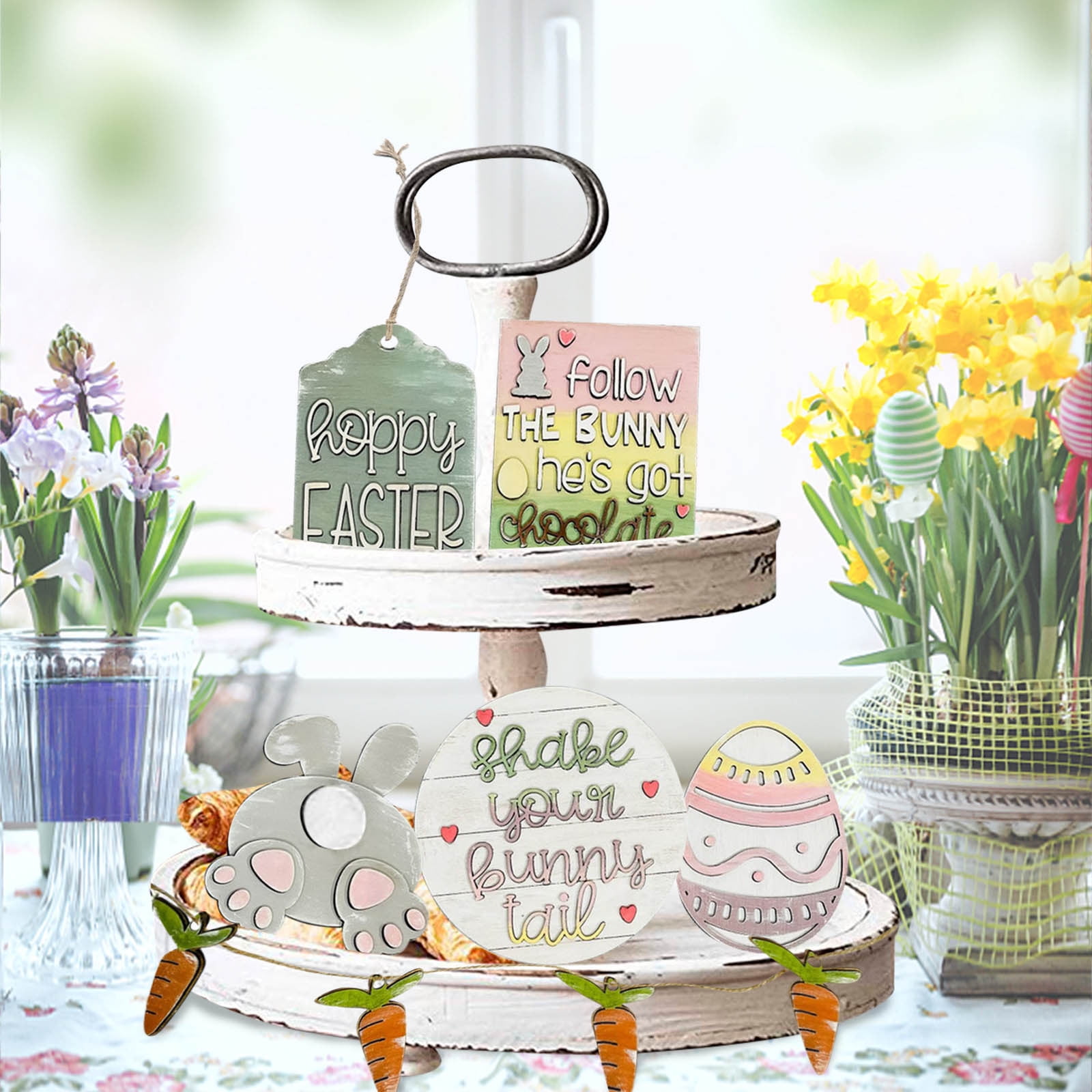 Beach Garland Garland Decoration Beach Tiered Tray Decoration Two Tier