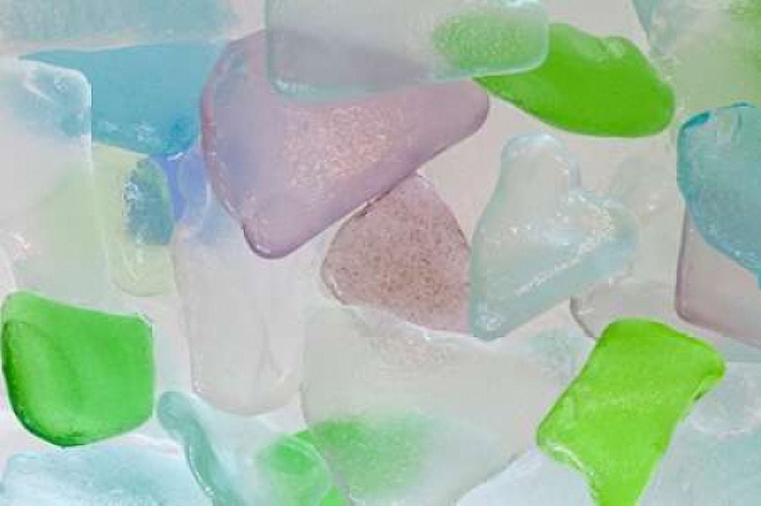 Beach Glass I Canvas Art - Kathy Mahan (12 x 18)