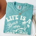 thumbnail image 1 of Beach Graphic T-Shirt: Oversized Summer Tee, 1 of 6