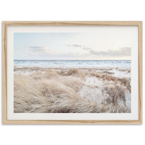Beach Grass Poster Wall Decor Ocean Seascape Canvas Art Prints Painting Picture Artwork Coastal Farmhouse Home Decoration No Frame
