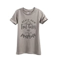 thumbnail image 1 of Beach Hair Tan Lines Sunshine Women's Fashion Relaxed T-Shirt Tee Heather Tan Large, 1 of 3