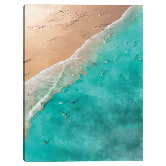 Beach Happy II by Studio Arts Canvas Art Print, 1.5" x 30"