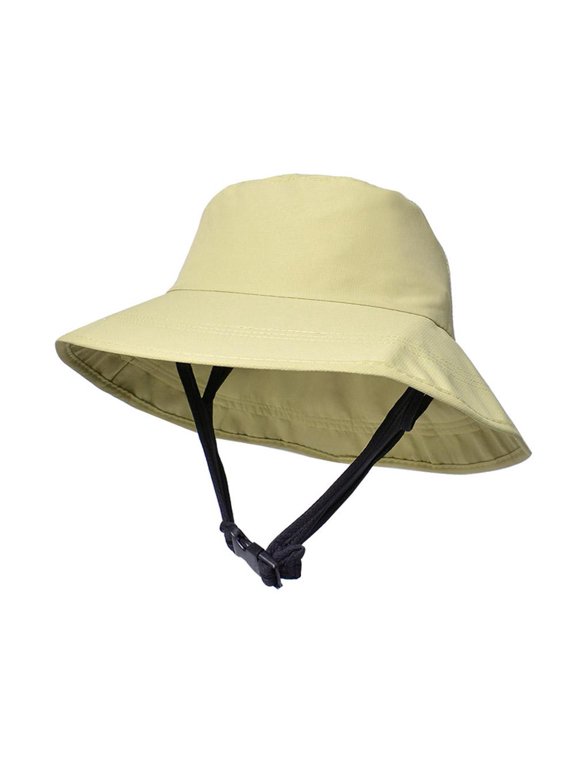 Beach Hat Quick-Dry Dacron Polyester Sun Protection Wide Brim Breathable Lightweight Water Sport Surfing Cap for Summer Pool Shore Travel Unisex Vibrant Colors Machine Washable
