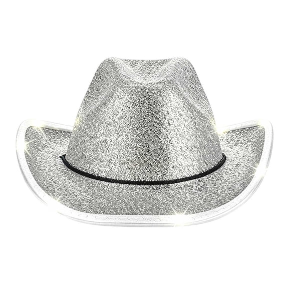 Beach Hat Western Cowboy Hat for Kids Girls Star Cowgirl Hat Wide Brim Fedora Hat Rodeo Party Hats with Buckle Blet