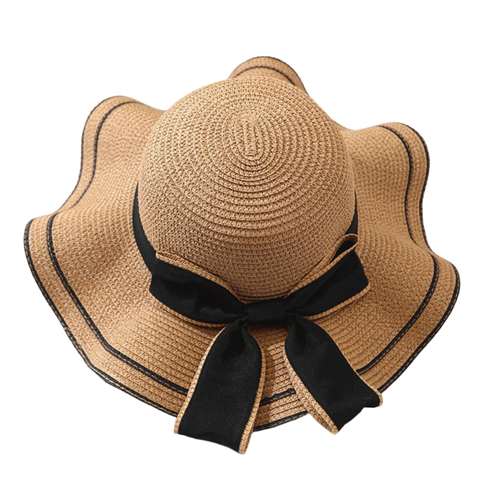Clearance! Yigetop Sun Hat Spring Summer Mesh Sunshade Hat Flower ...