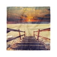 thumbnail image 1 of Beach Head Scarf, Romantic Sunset Skyline, Head Wrap, 3 Sizes, by Ambesonne, 1 of 2