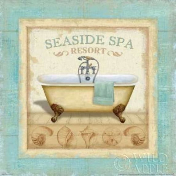 Beach Hotel II Poster Print by Daphne Brissonnet (24 x 24)